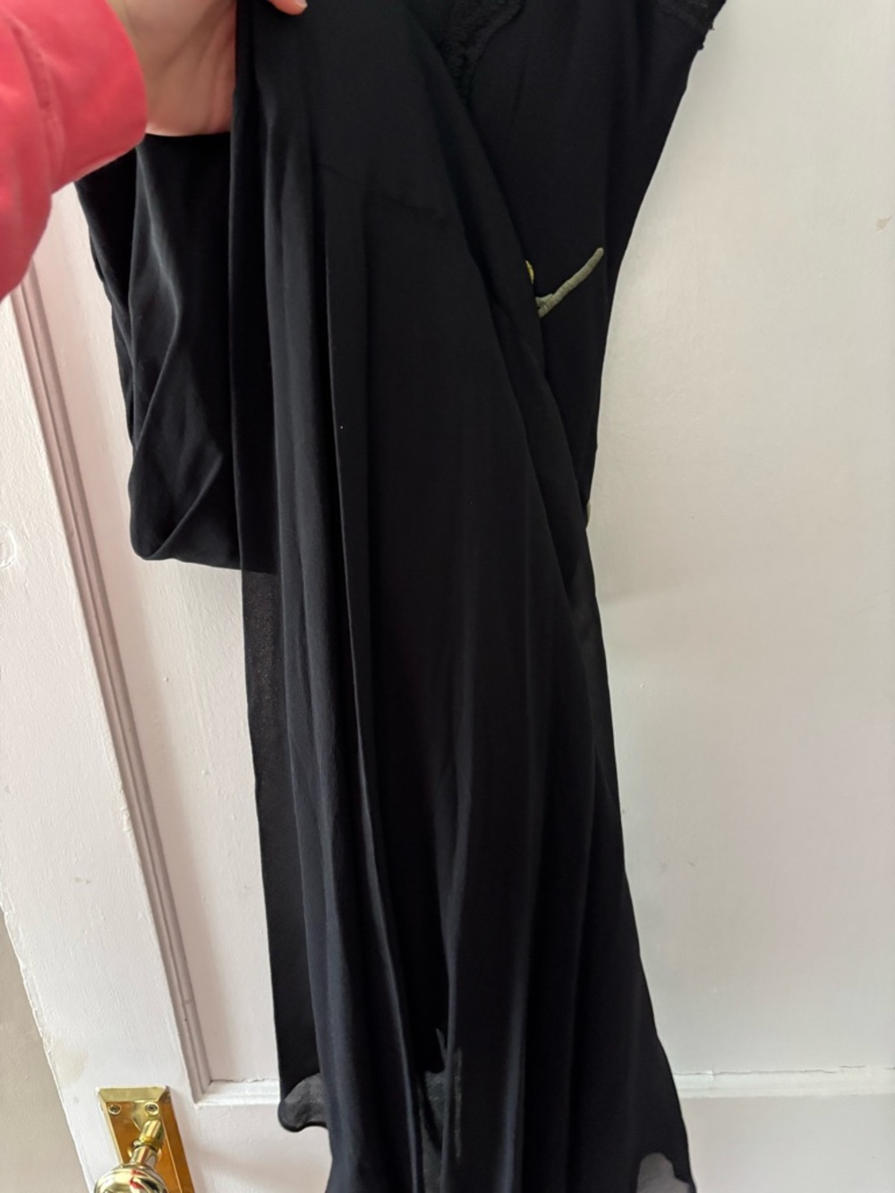 Cache x Sue Wong Vintage Silk Floral Maxi Dress - Picture 8 of 8